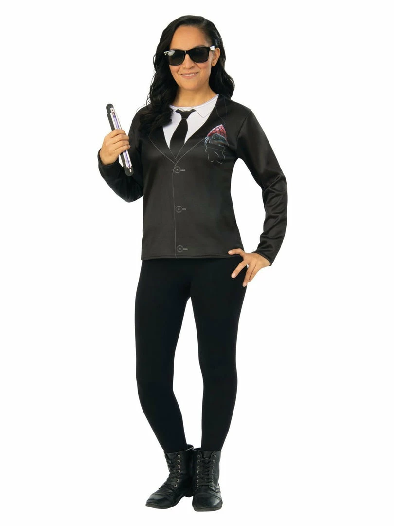 Rubie's Womens Agent M Costume Top For Adults - Men In Black 4 3 Rubie's Womens Agent M Costume Top For Adults - Men In Black 4