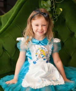 Rubie's Girls Alice Daisy Chain Deluxe Costume For Kids - Disney Alice In Wonderland