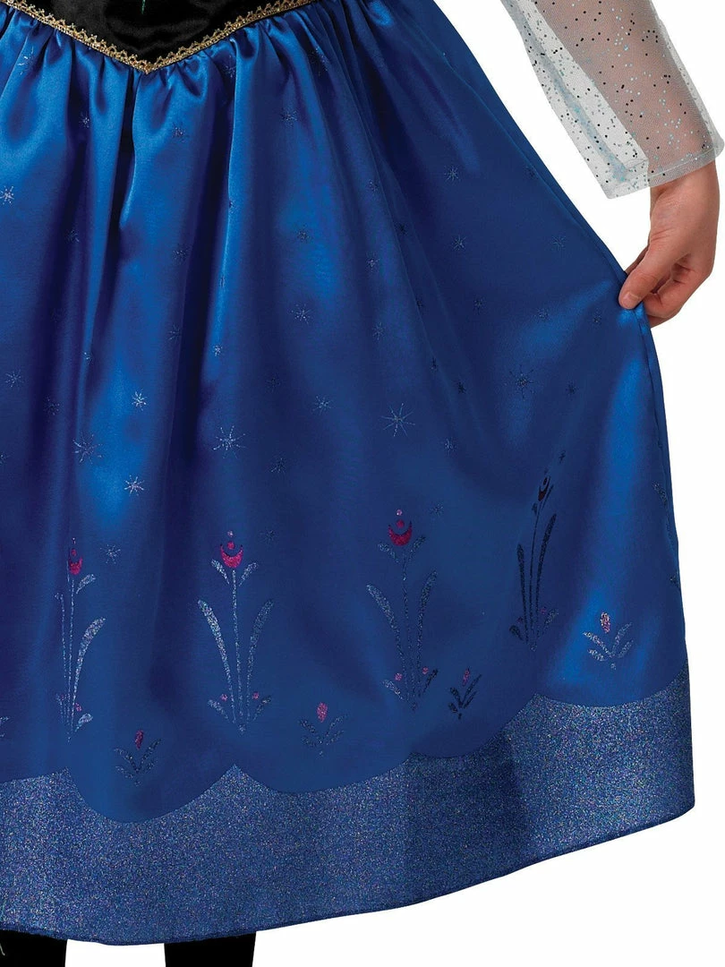 Rubie's Girls Anna Deluxe Costume For Kids - Disney Frozen 5 Rubie's Girls Anna Deluxe Costume For Kids - Disney Frozen