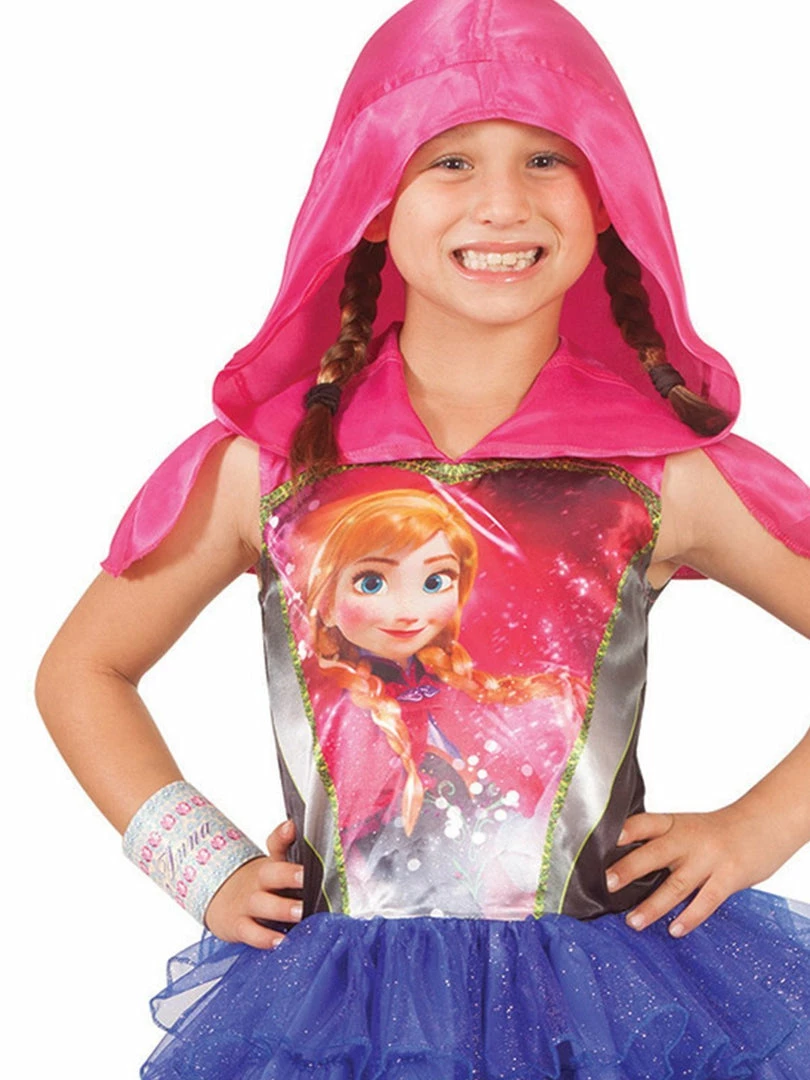 Rubie's Anna Hooded Tutu Costume For Kids - Disney Frozen Girls 4 Rubie's Anna Hooded Tutu Costume For Kids - Disney Frozen Girls