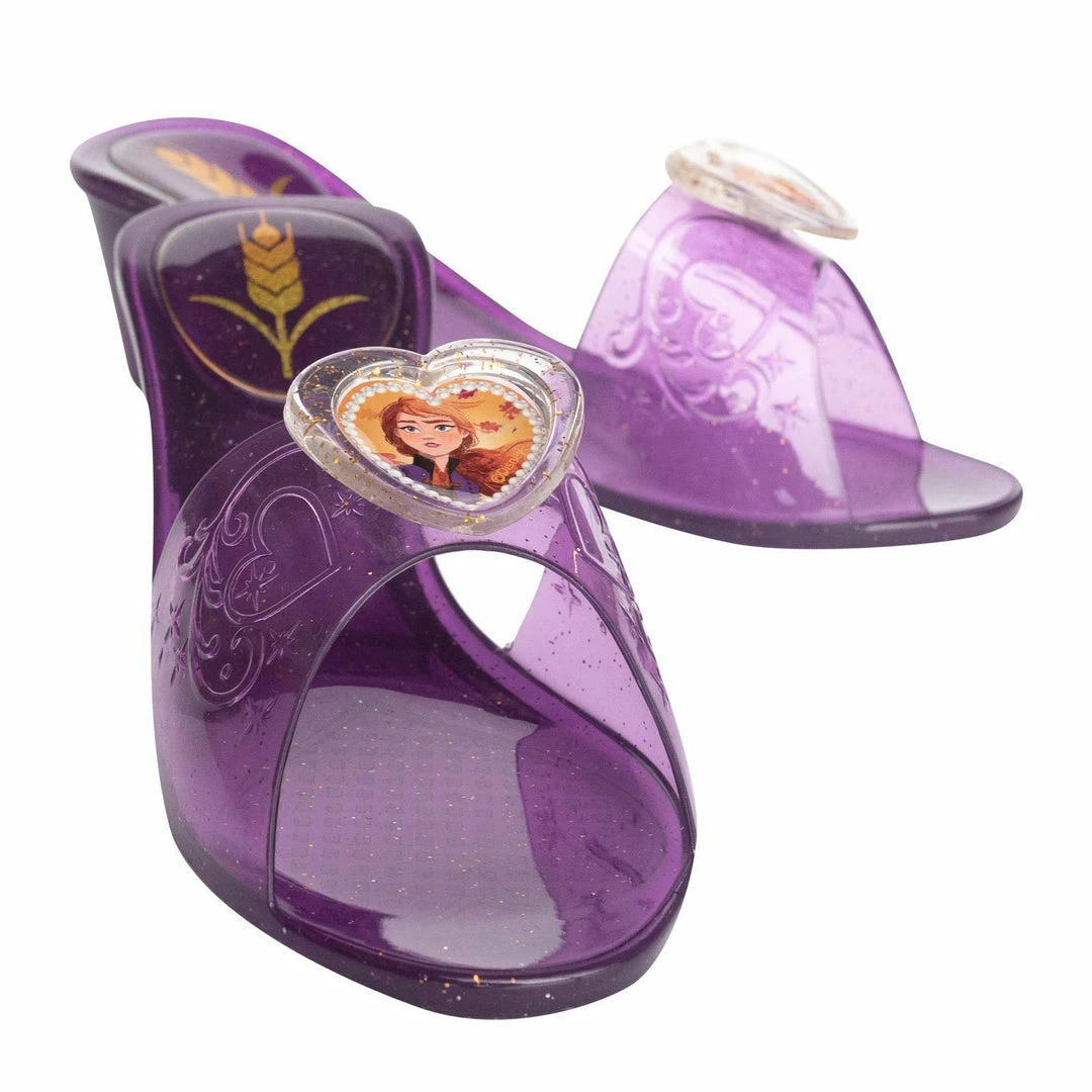 Rubie's Anna Jelly Shoes For Kids - Disney Frozen 2 Girls 4 Rubie's Anna Jelly Shoes For Kids - Disney Frozen 2 Girls