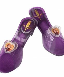 Rubie's Anna Jelly Shoes For Kids - Disney Frozen 2 Girls 7 Rubie's Anna Jelly Shoes For Kids - Disney Frozen 2 Girls