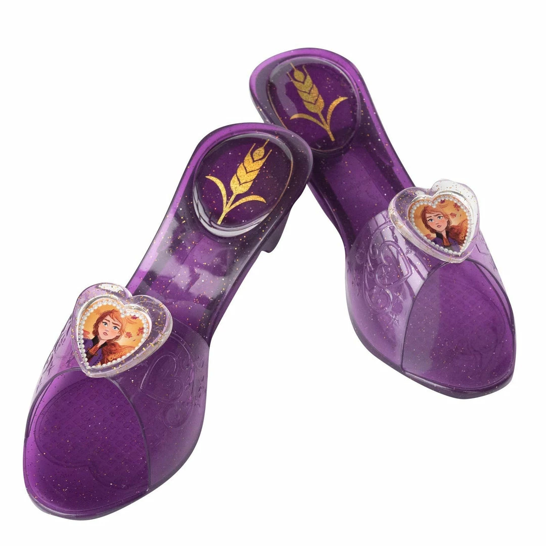 Rubie's Anna Jelly Shoes For Kids - Disney Frozen 2 Girls 5 Rubie's Anna Jelly Shoes For Kids - Disney Frozen 2 Girls