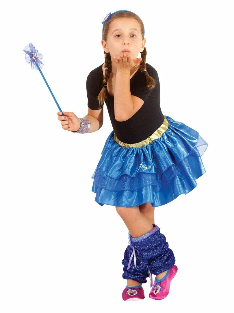 Rubie's Girls Anna Tutu Skirt For Kids - Disney Frozen 5 Rubie's Girls Anna Tutu Skirt For Kids - Disney Frozen