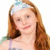 Rubie's Girls Ariel Fabric Tiara For Kids - Disney The Little Mermaid
