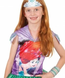 Rubie's Girls Ariel Hooded Dress For Kids - Disney The Little Mermaid 8 Rubie's Girls Ariel Hooded Dress For Kids - Disney The Little Mermaid