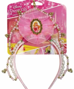Rubie's Aurora Beaded Tiara For Kids - Disney Sleeping Beauty Hats, Helmets & Headwear