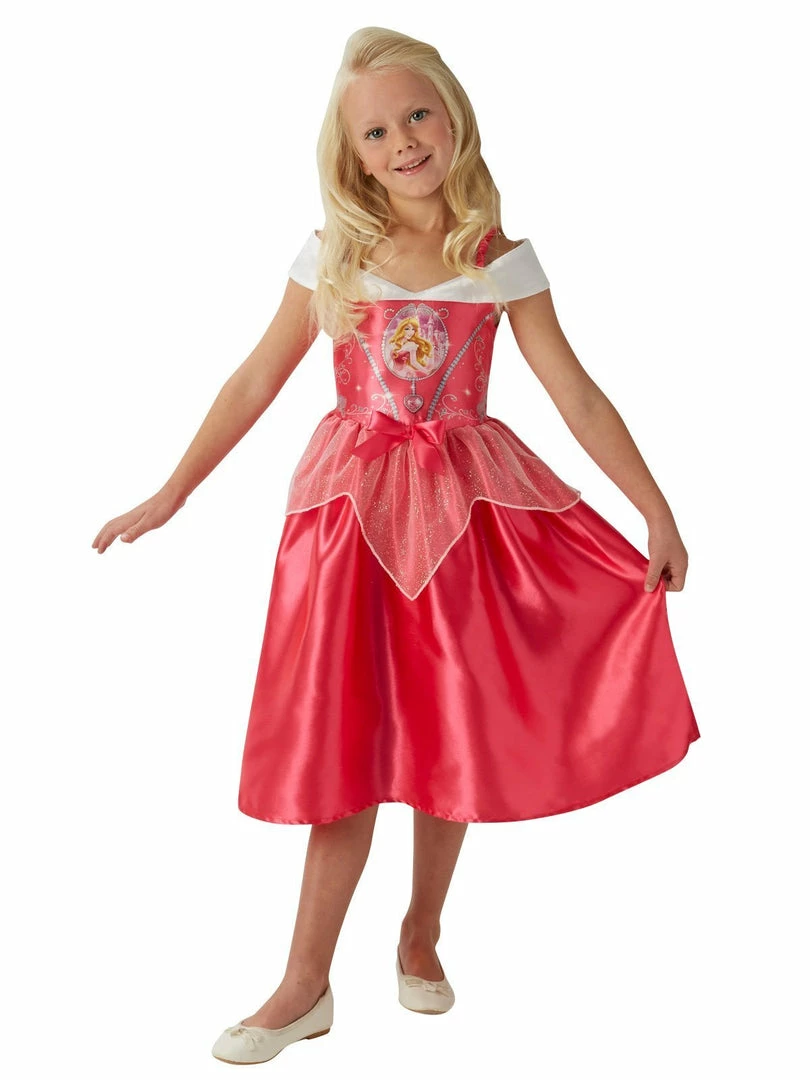 Rubie's Aurora Fairytales Costume For Kids - Disney Sleeping Beauty 6 Rubie's Aurora Fairytales Costume For Kids - Disney Sleeping Beauty