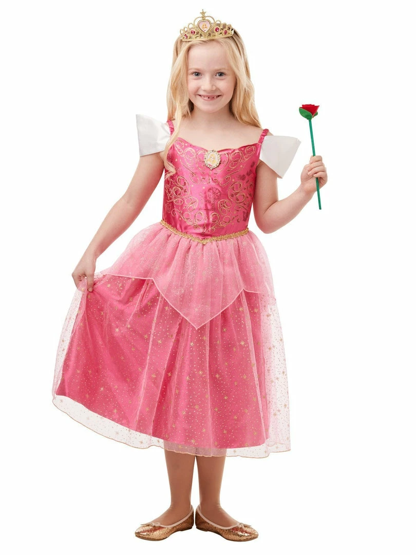 Rubie's Girls Aurora Glitter & Sparkle Costume For Kids - Disney Sleeping Beauty 3 Rubie's Girls Aurora Glitter & Sparkle Costume For Kids - Disney Sleeping Beauty