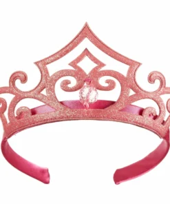 Rubie's Girls Aurora Ultimate Princess Wand & Tiara Accessory Bundle For Kids - Disney Sleeping Beauty