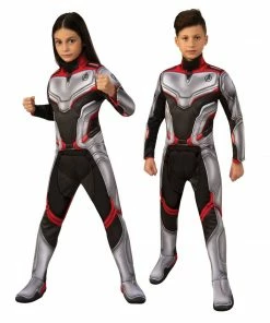 Rubie's Boys Avengers Deluxe Team Suit Costume For Kids - Marvel Avengers: Endgame