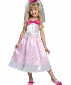 Rubie's Barbie Bride Costume For Kids - Mattel Barbie
