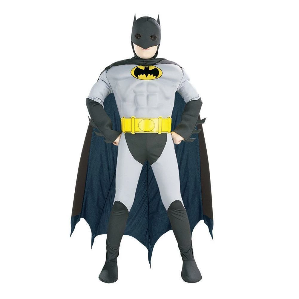 Rubie's Babies & Toddlers Batman Deluxe Muscle Chest Costume For Toddlers And Kids - Warner Bros DC Comics 3 Rubie's Babies & Toddlers Batman Deluxe Muscle Chest Costume For Toddlers And Kids - Warner Bros DC Comics