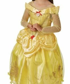 Rubie's Belle Ballgown Deluxe Costume For Kids - Disney Beauty And The Beast Girls