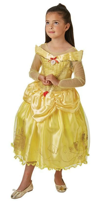 Rubie's Belle Ballgown Deluxe Costume For Kids - Disney Beauty And The Beast Girls 3 Rubie's Belle Ballgown Deluxe Costume For Kids - Disney Beauty And The Beast Girls