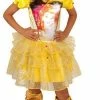 Rubie's Belle Hooded Tutu Dress For Kids - Disney Beauty And The Beast Girls