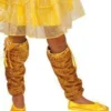 Rubie's Shop All Kids Costumes Belle Leg Warmers For Kids - Disney Beauty And The Beast