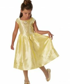 Rubie's Belle Live Action Costume For Kids - Disney Beauty And The Beast Girls