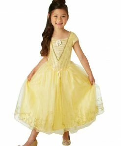 Rubie's Belle Live Action Deluxe Costume For Kids - Disney Beauty And The Beast Girls