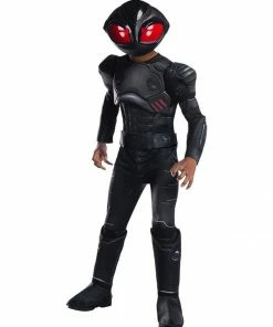 Rubie's Black Manta Deluxe Costume For Kids - Warner Bros Aquaman