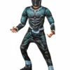 Rubie's Boys Black Panther Deluxe Costume For Kids - Marvel Black Panther