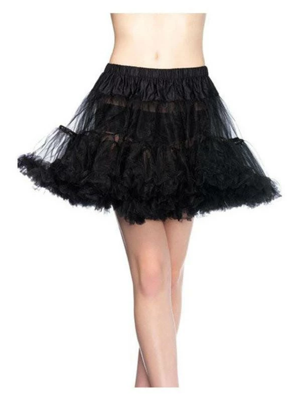 Leg Avenue Womens Black Tulle Petticoat For Adults 3 Leg Avenue Womens Black Tulle Petticoat For Adults