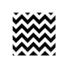 Amscan Black And White Chevron Beverage Napkins