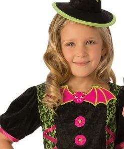 Rubie's Girls Bright Witch Costume For Kids 7 Rubie's Girls Bright Witch Costume For Kids