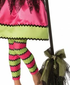 Rubie's Girls Bright Witch Costume For Kids 8 Rubie's Girls Bright Witch Costume For Kids