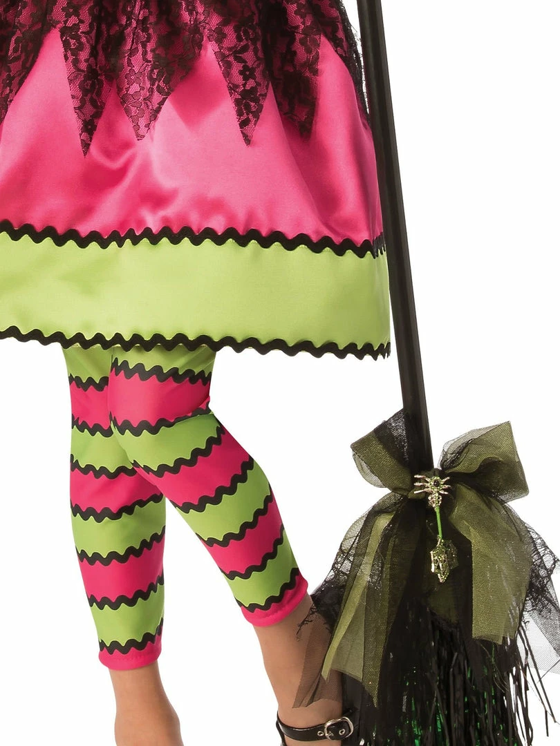 Rubie's Girls Bright Witch Costume For Kids 5 Rubie's Girls Bright Witch Costume For Kids