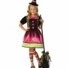Rubie's Girls Bright Witch Costume For Kids 1 Rubie's Girls Bright Witch Costume For Kids