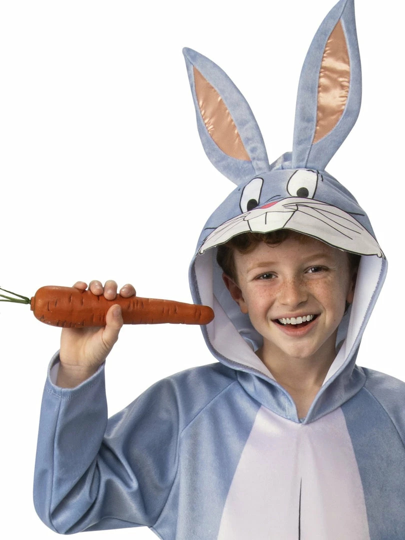 Rubie's Bugs Bunny Unisex Jumpsuit Costume For Kids - Warner Bros Space Jam 2 Boys 4 Rubie's Bugs Bunny Unisex Jumpsuit Costume For Kids - Warner Bros Space Jam 2 Boys