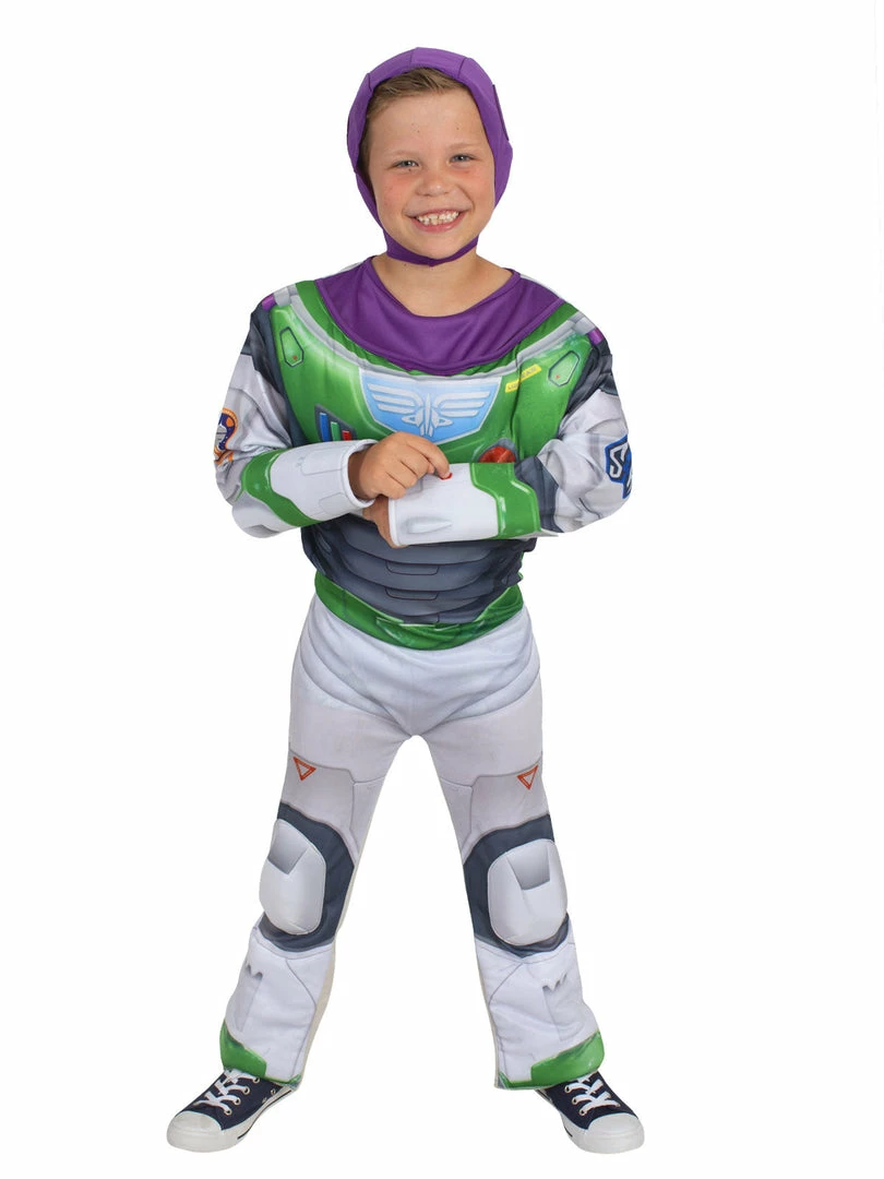Rubie's Buzz Lightyear Deluxe Costume For Kids - Disney Pixar Lightyear 4 Rubie's Buzz Lightyear Deluxe Costume For Kids - Disney Pixar Lightyear