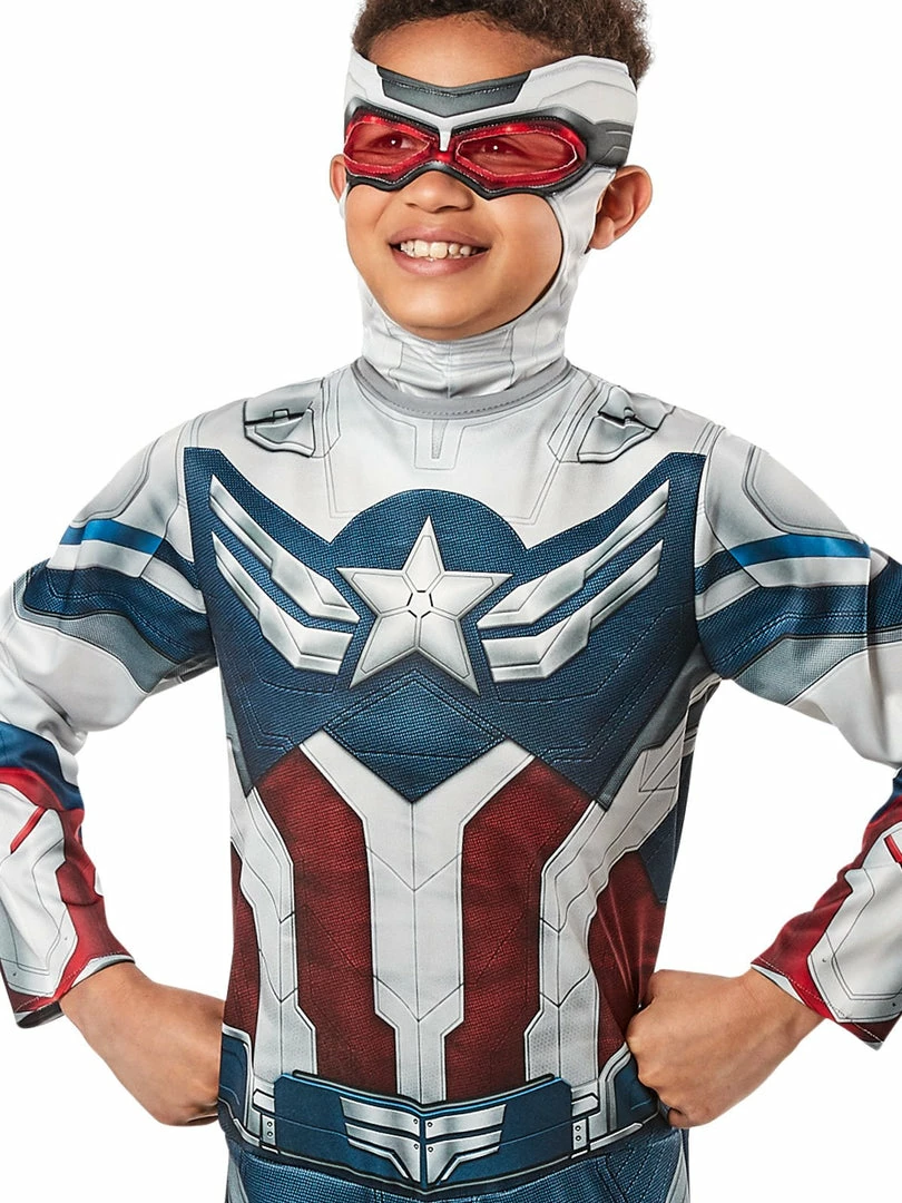 Rubie's Captain America Costume For Kids - Marvel Falcon And The Winter Soldier Boys 4 Rubie's Captain America Costume For Kids - Marvel Falcon And The Winter Soldier Boys