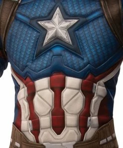 Rubie's Captain America Deluxe Costume For Kids - Marvel Avengers: Endgame 8 Rubie's Captain America Deluxe Costume For Kids - Marvel Avengers: Endgame