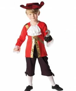 Rubie's Captain Hook Deluxe Costume For Kids - Disney Peter Pan Boys