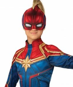 Rubie's Captain Marvel Hero Costume For Kids - Marvel Captain Marvel Girls 10 Rubie's Captain Marvel Hero Costume For Kids - Marvel Captain Marvel Girls