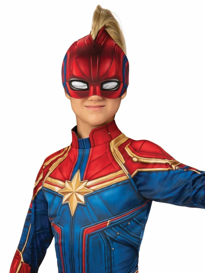 Rubie's Captain Marvel Hero Costume For Kids - Marvel Captain Marvel Girls 6 Rubie's Captain Marvel Hero Costume For Kids - Marvel Captain Marvel Girls