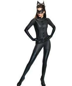 Rubie's Womens Catwoman Collector's Edition Costume For Adults - Warner Bros Dark Knight Rises