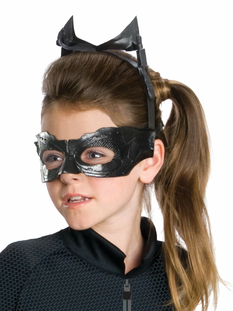 Rubie's Girls Catwoman Costume For Kids - Warner Bros Dark Knight 4 Rubie's Girls Catwoman Costume For Kids - Warner Bros Dark Knight