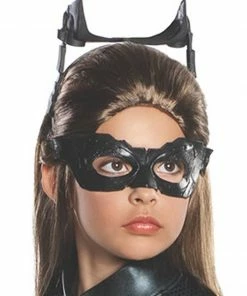 Rubie's Girls Catwoman Deluxe Costume For Kids - Warner Bros Dark Knight 7 Rubie's Girls Catwoman Deluxe Costume For Kids - Warner Bros Dark Knight