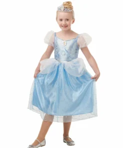 Rubie's Cinderella Glitter & Sparkle Deluxe Costume For Kids - Disney Cinderella