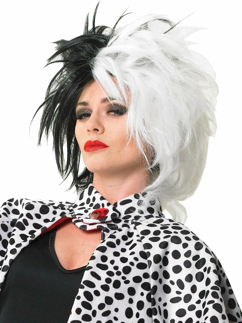 Rubie's Womens Cruella De Vil Costume For Adults - Disney 101 Dalmatians 4 Rubie's Womens Cruella De Vil Costume For Adults - Disney 101 Dalmatians