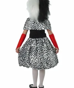 Rubie's Girls Cruella De Vil Costume For Kids - Disney 101 Dalmatians