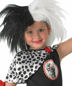 Rubie's Girls Cruella De Vil Costume For Kids - Disney 101 Dalmatians