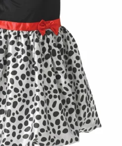 Rubie's Girls Cruella De Vil Costume For Kids - Disney 101 Dalmatians