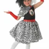 Rubie's Girls Cruella De Vil Costume For Kids - Disney 101 Dalmatians