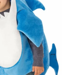 Rubie's Daddy Shark Deluxe Blue Costume For Toddlers And Kids - Baby Shark