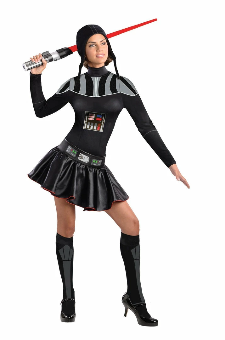 Rubie's Darth Vader Dress Costume For Adults - Disney Star Wars Womens 3 Rubie's Darth Vader Dress Costume For Adults - Disney Star Wars Womens