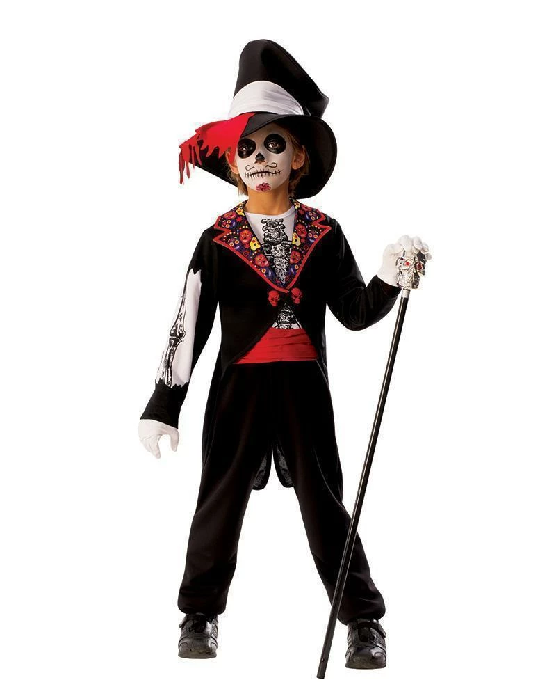 Rubie's Boys Day Of The Dead Costume For Kids 3 Rubie's Boys Day Of The Dead Costume For Kids